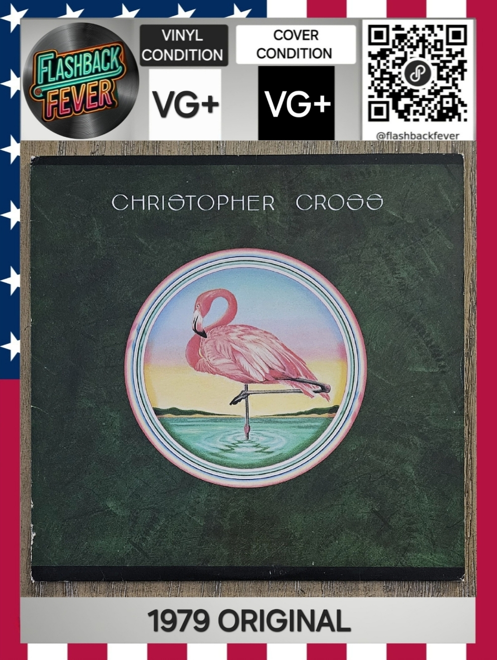 CHRISTOPHER CROSS•Christopher Cross•1979 US (#BSK 3383) Allied Pressing